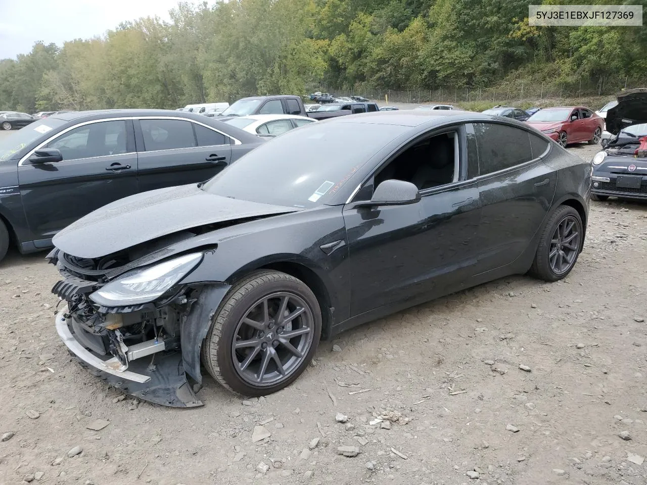 5YJ3E1EBXJF127369 2018 Tesla Model 3