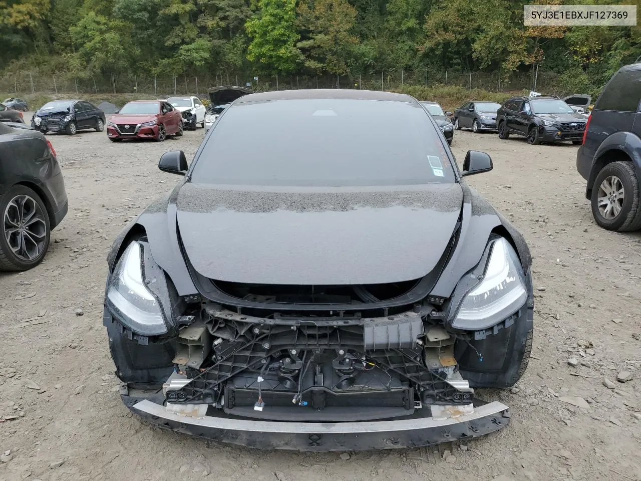 5YJ3E1EBXJF127369 2018 Tesla Model 3