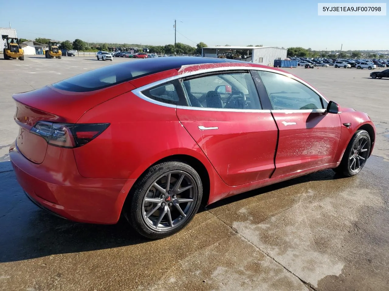 2018 Tesla Model 3 VIN: 5YJ3E1EA9JF007098 Lot: 71938664