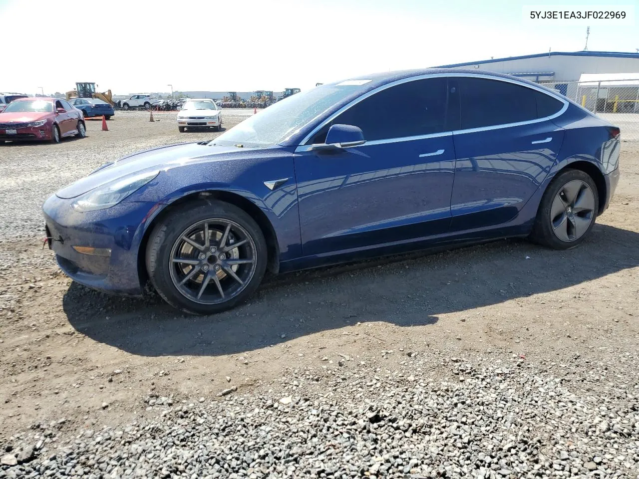 5YJ3E1EA3JF022969 2018 Tesla Model 3