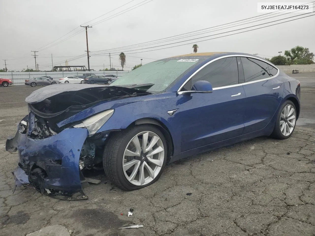 5YJ3E1EA7JF164273 2018 Tesla Model 3