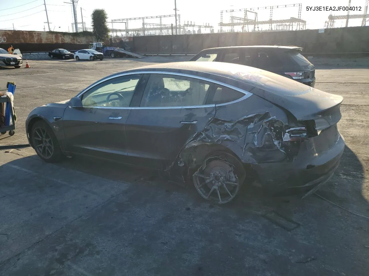 2018 Tesla Model 3 VIN: 5YJ3E1EA2JF004012 Lot: 72196704