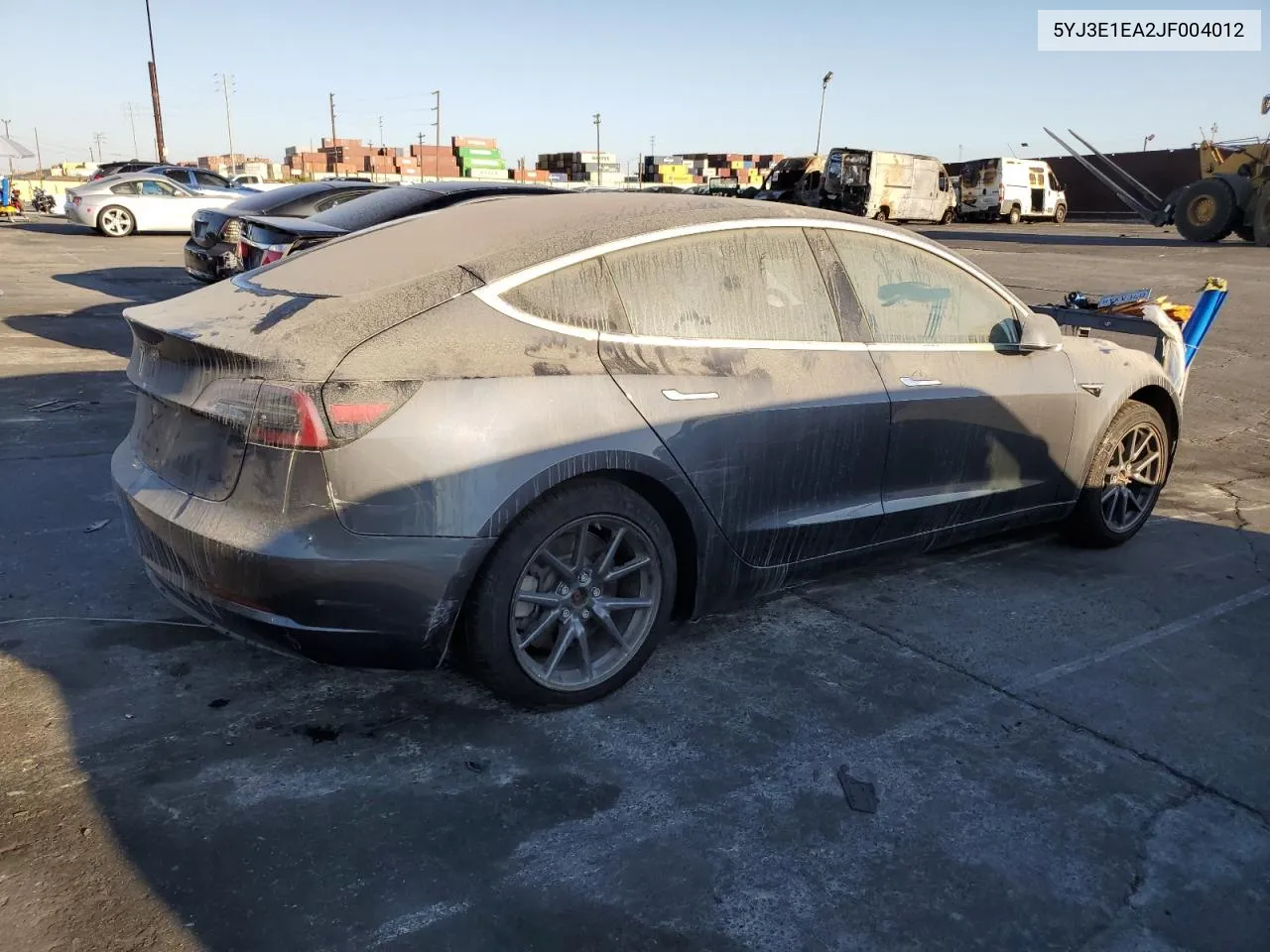 2018 Tesla Model 3 VIN: 5YJ3E1EA2JF004012 Lot: 72196704