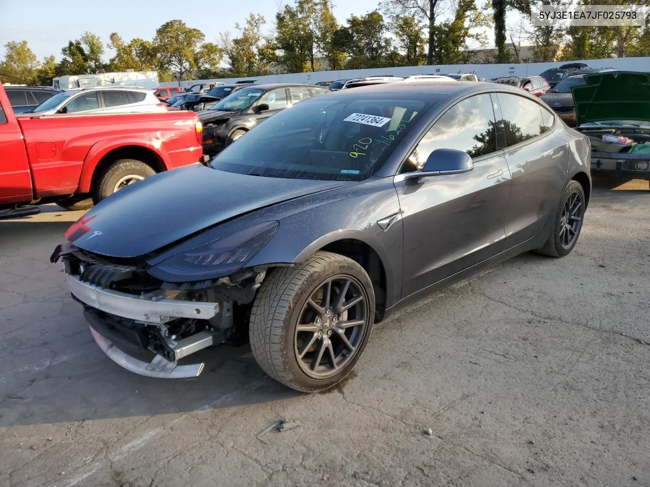 5YJ3E1EA7JF025793 2018 Tesla Model 3