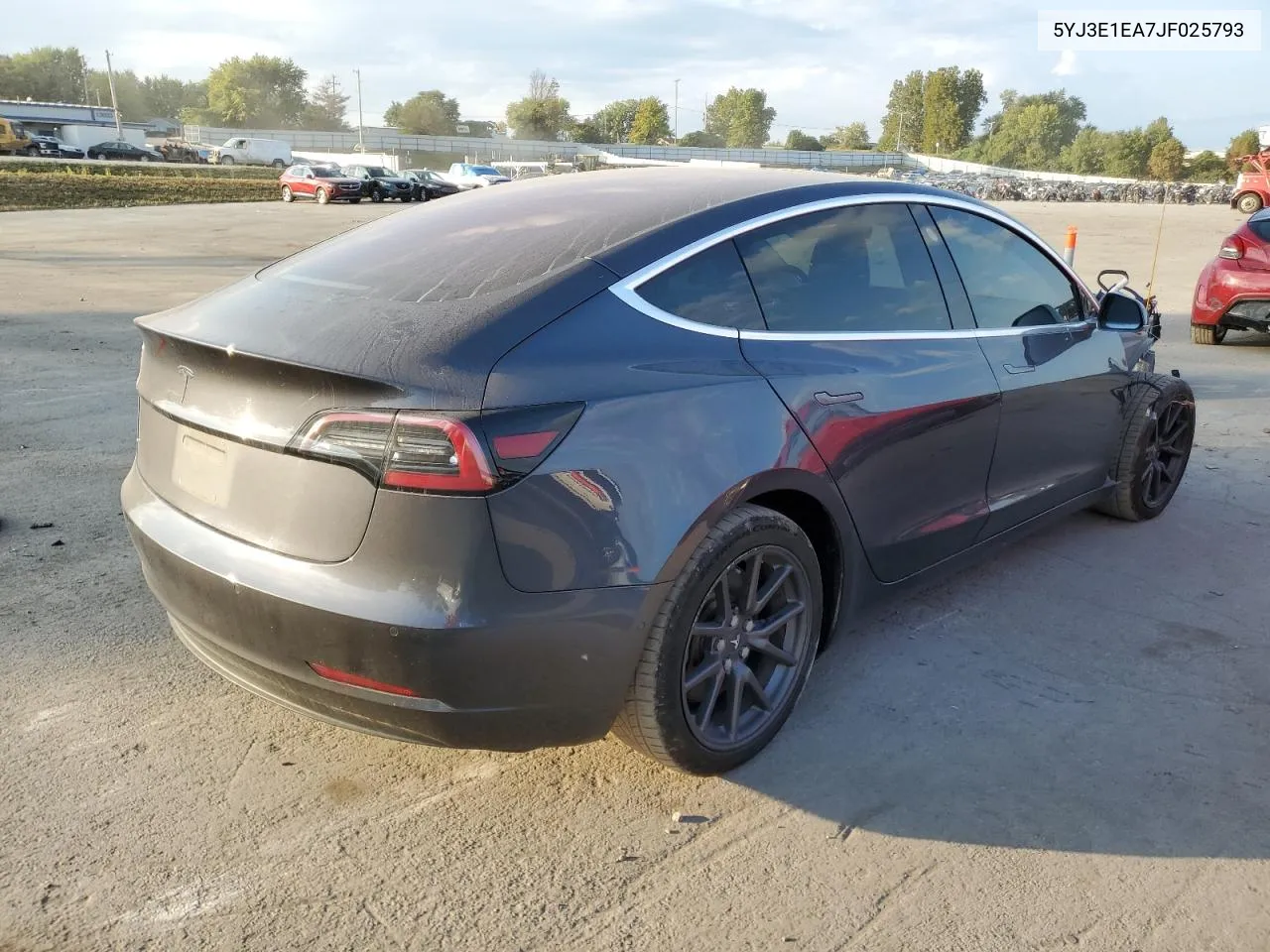 2018 Tesla Model 3 VIN: 5YJ3E1EA7JF025793 Lot: 72241364