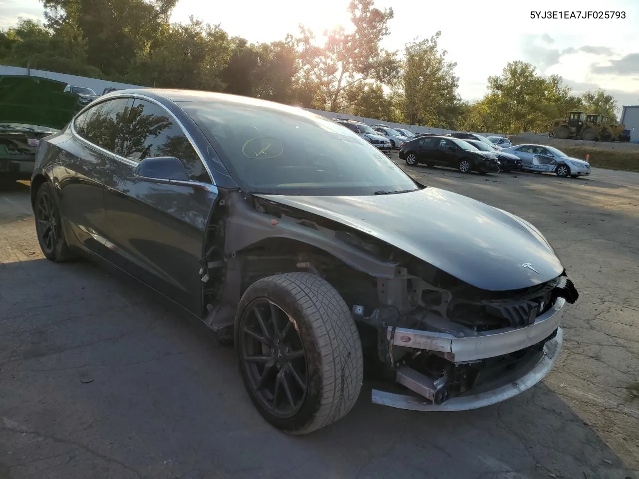 5YJ3E1EA7JF025793 2018 Tesla Model 3