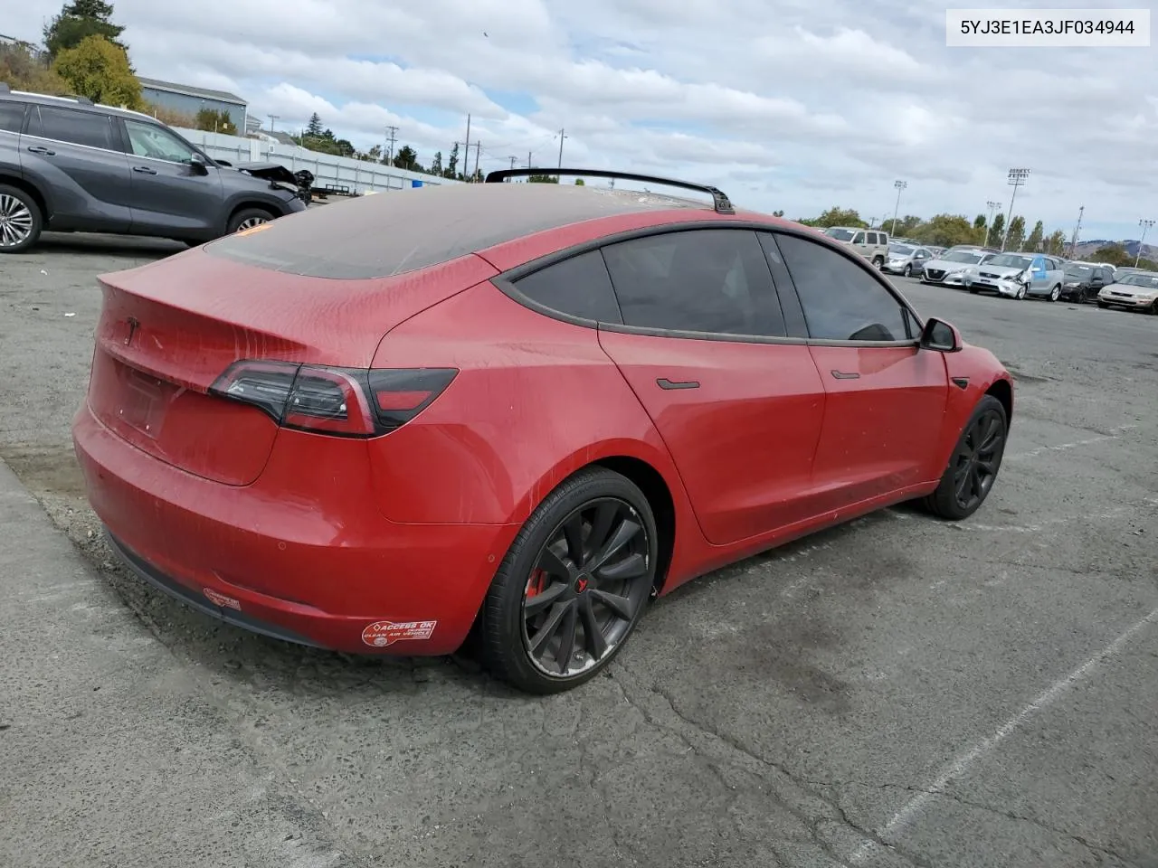 5YJ3E1EA3JF034944 2018 Tesla Model 3