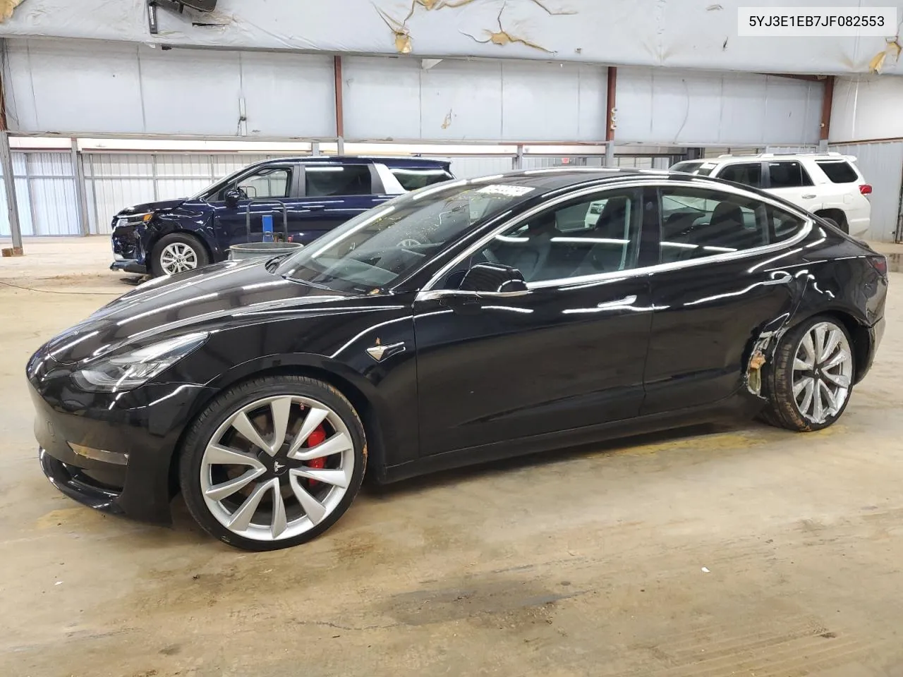 2018 Tesla Model 3 VIN: 5YJ3E1EB7JF082553 Lot: 72402014