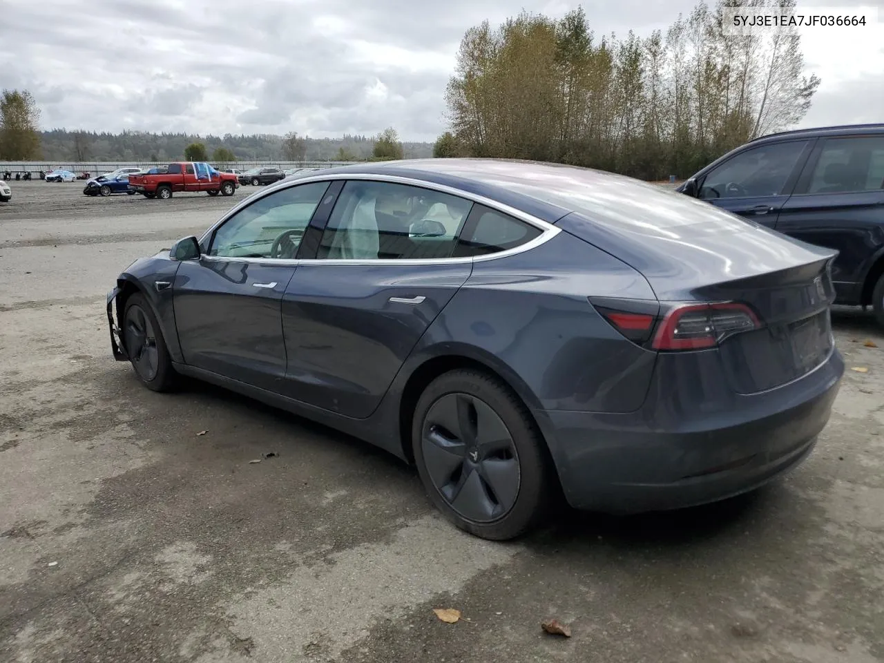 2018 Tesla Model 3 VIN: 5YJ3E1EA7JF036664 Lot: 72550634