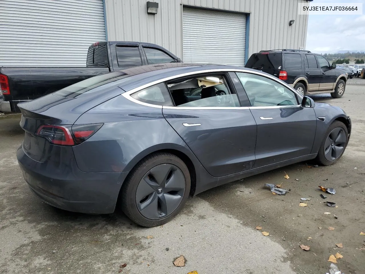 2018 Tesla Model 3 VIN: 5YJ3E1EA7JF036664 Lot: 72550634