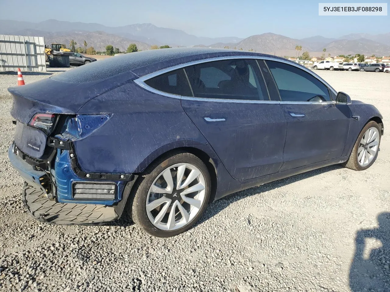 5YJ3E1EB3JF088298 2018 Tesla Model 3