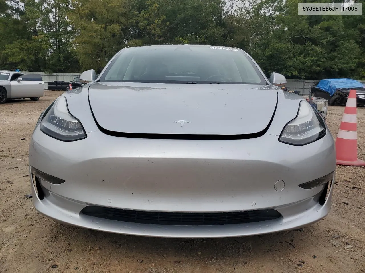 2018 Tesla Model 3 VIN: 5YJ3E1EB5JF117008 Lot: 72714414