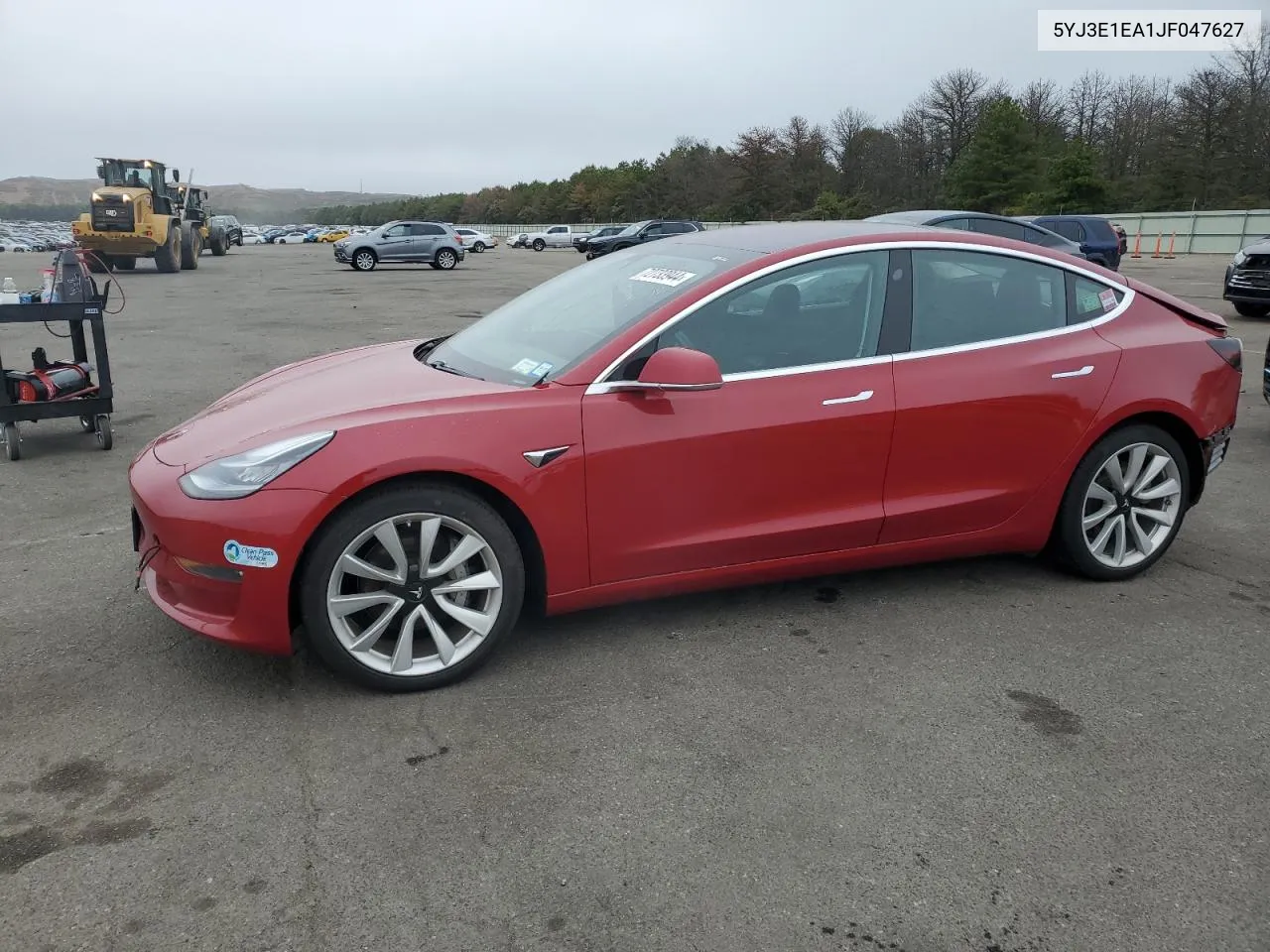 2018 Tesla Model 3 VIN: 5YJ3E1EA1JF047627 Lot: 72733944