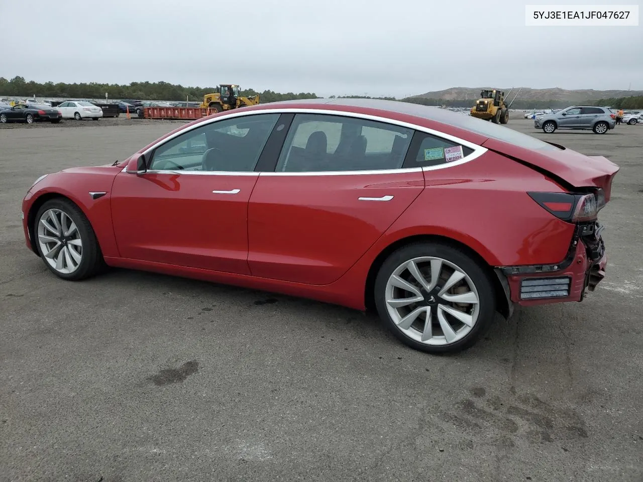 5YJ3E1EA1JF047627 2018 Tesla Model 3