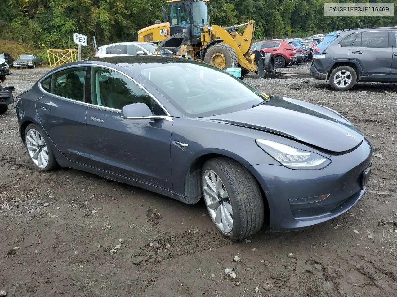 5YJ3E1EB3JF116469 2018 Tesla Model 3