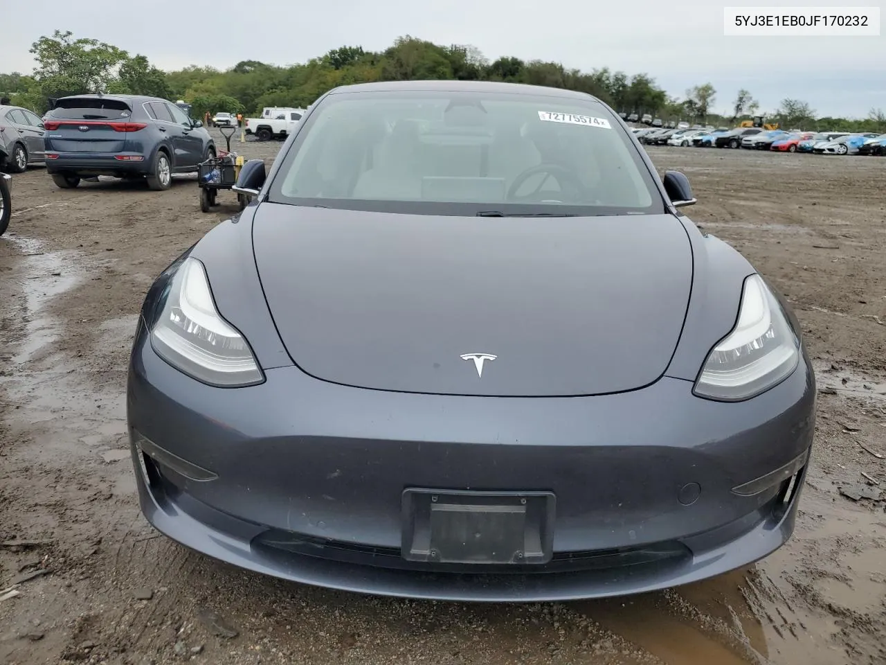 5YJ3E1EB0JF170232 2018 Tesla Model 3