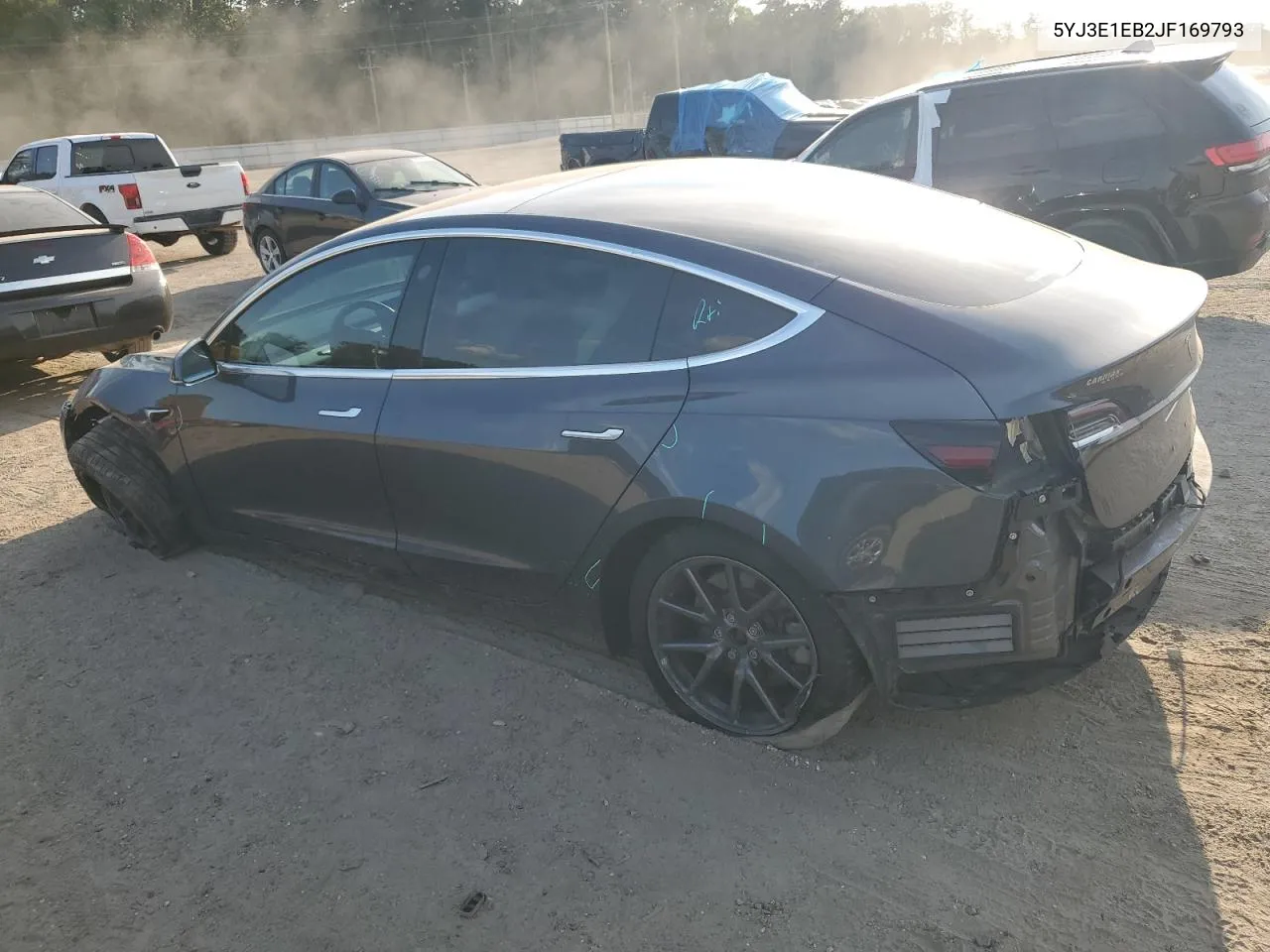 5YJ3E1EB2JF169793 2018 Tesla Model 3