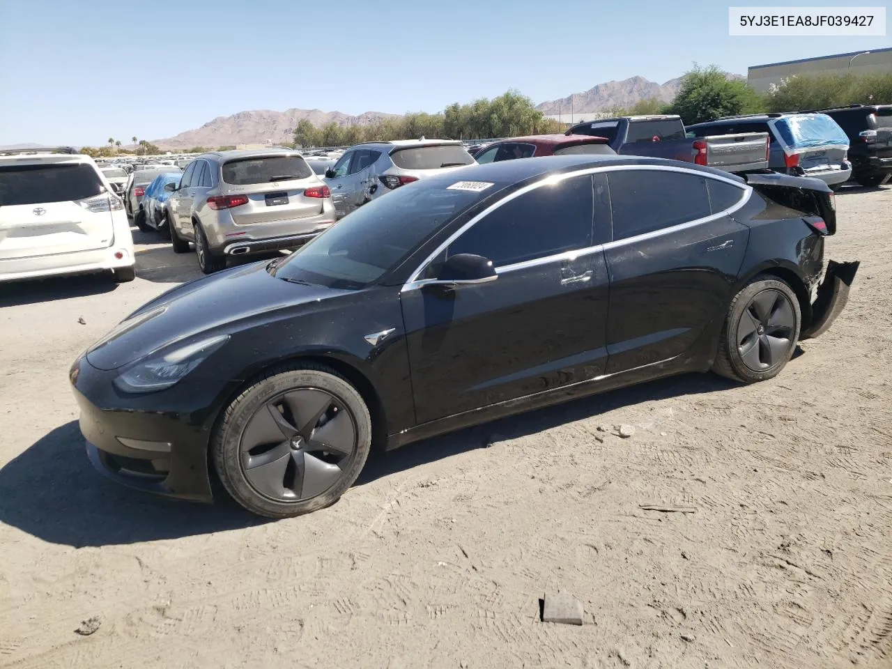 2018 Tesla Model 3 VIN: 5YJ3E1EA8JF039427 Lot: 73063024