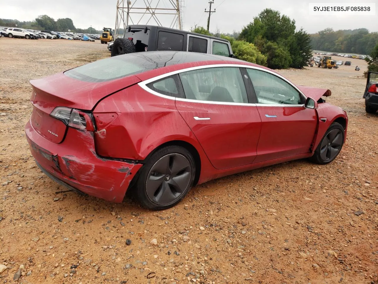 5YJ3E1EB5JF085838 2018 Tesla Model 3