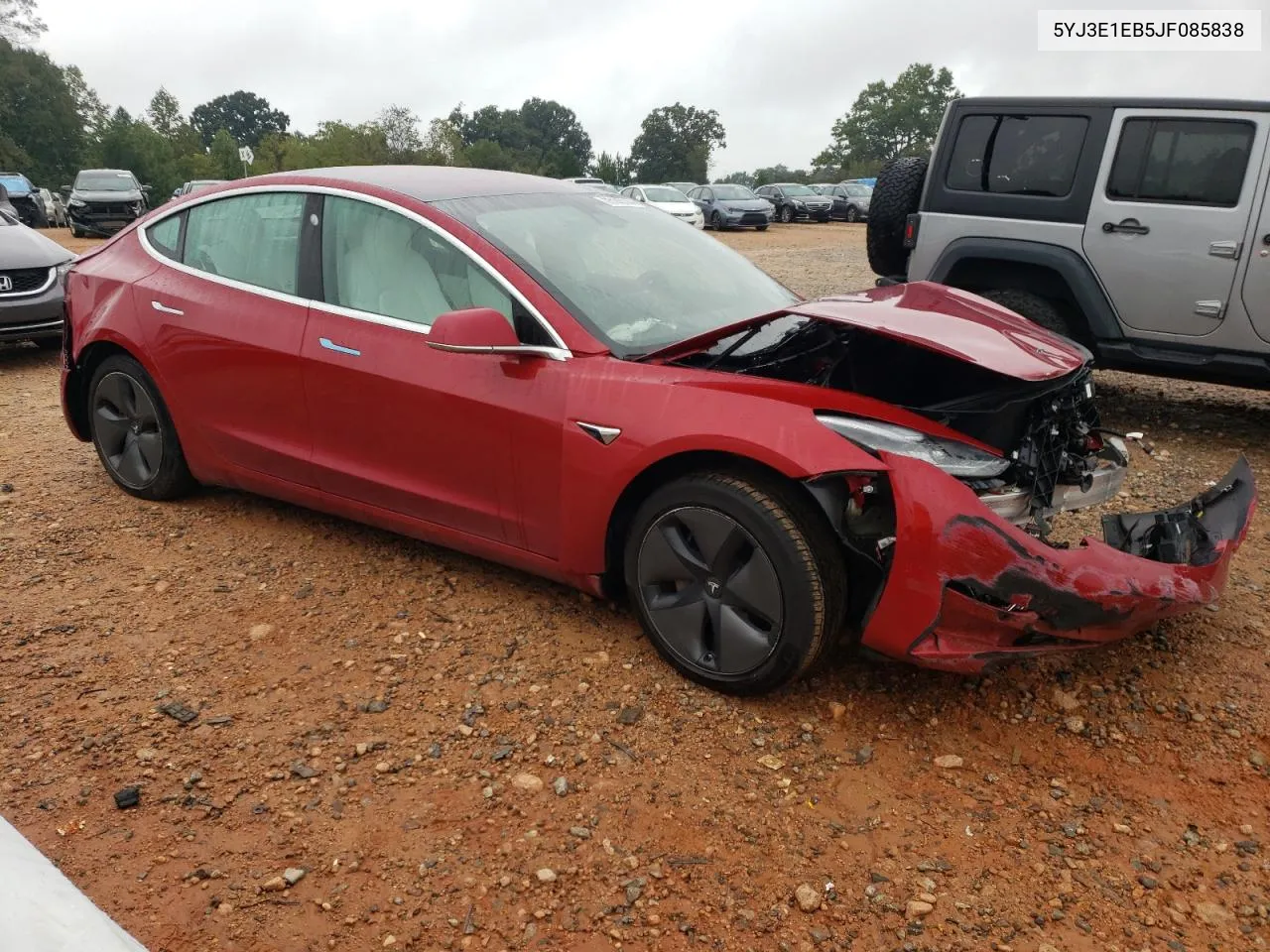 2018 Tesla Model 3 VIN: 5YJ3E1EB5JF085838 Lot: 73143744