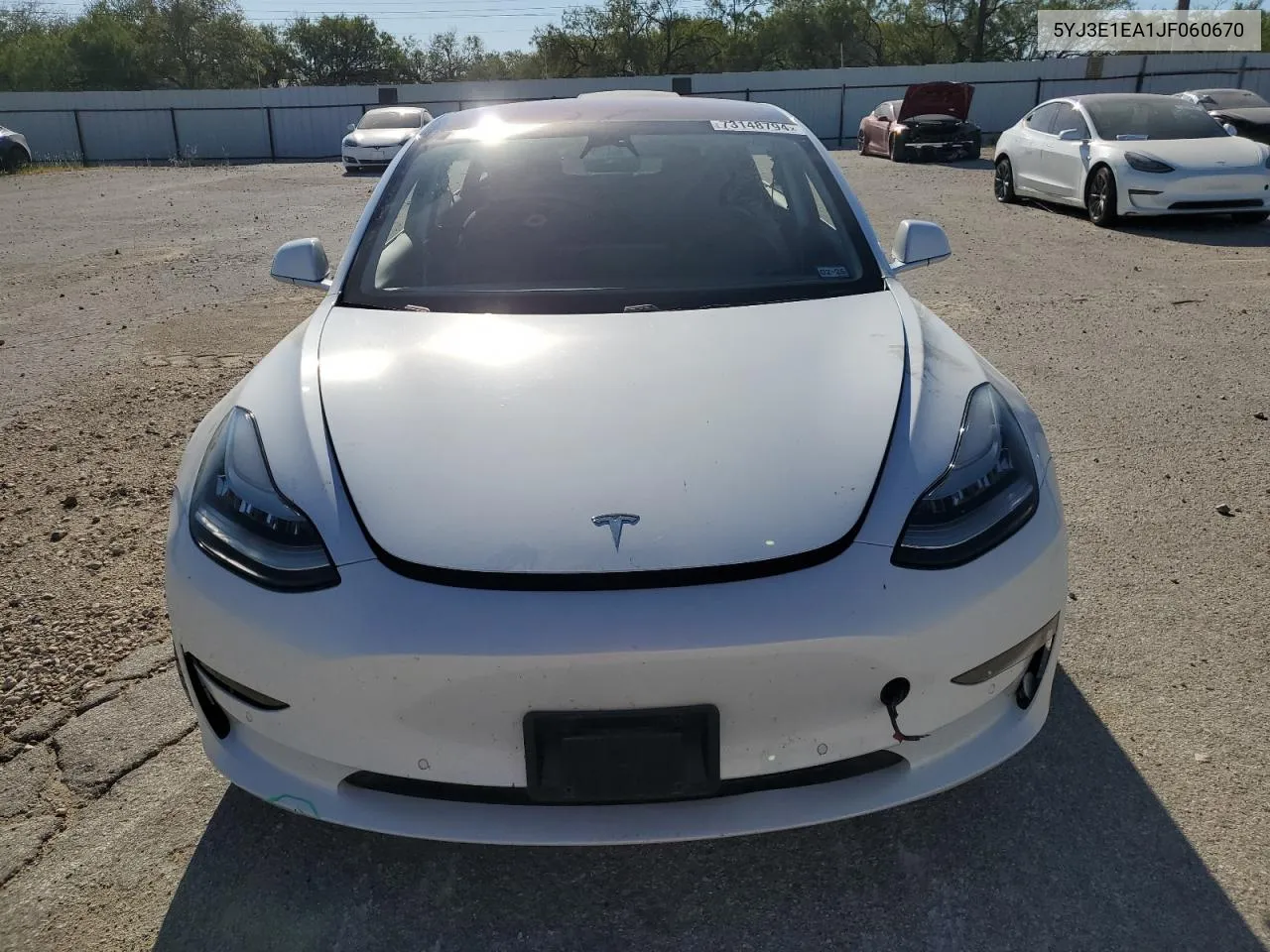 5YJ3E1EA1JF060670 2018 Tesla Model 3