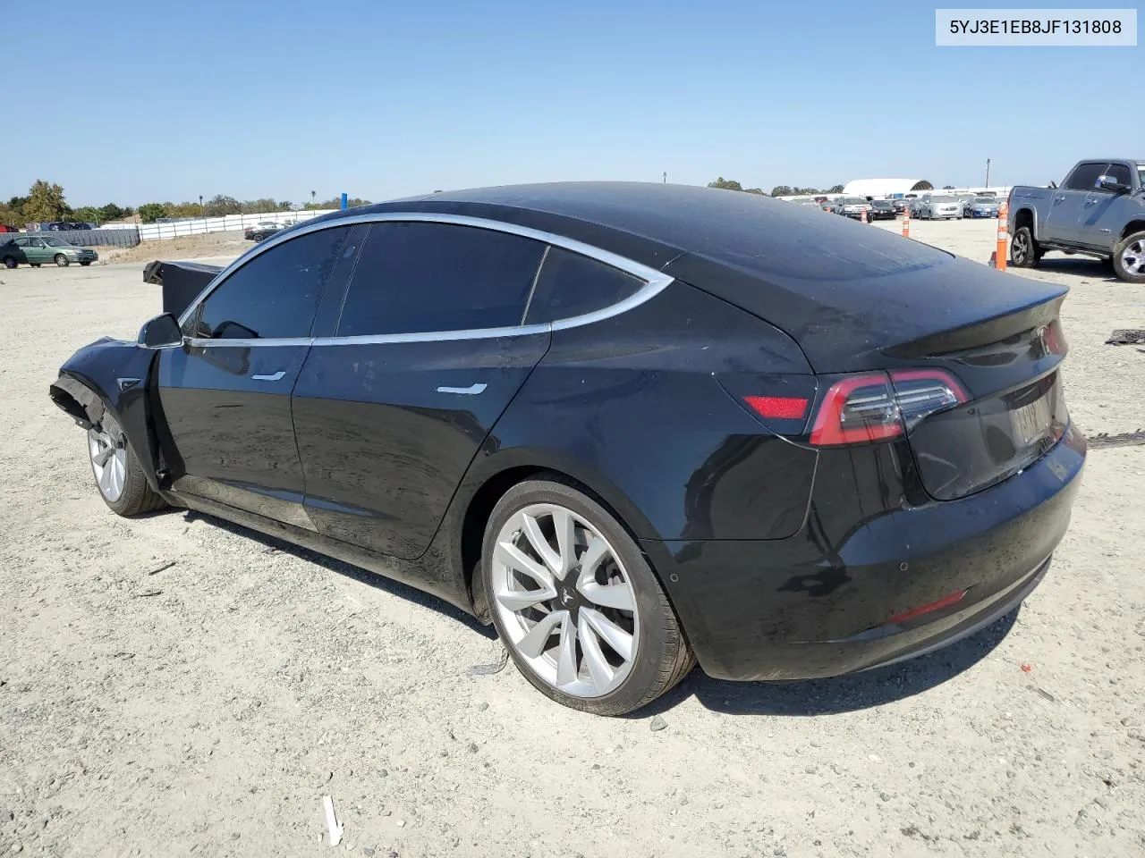 2018 Tesla Model 3 VIN: 5YJ3E1EB8JF131808 Lot: 73156704