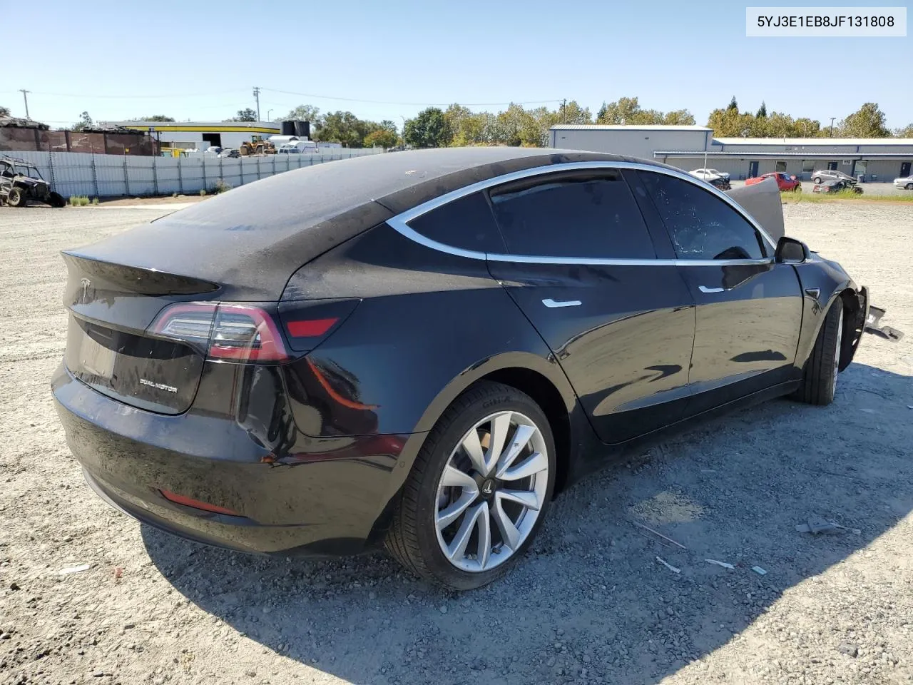 2018 Tesla Model 3 VIN: 5YJ3E1EB8JF131808 Lot: 73156704