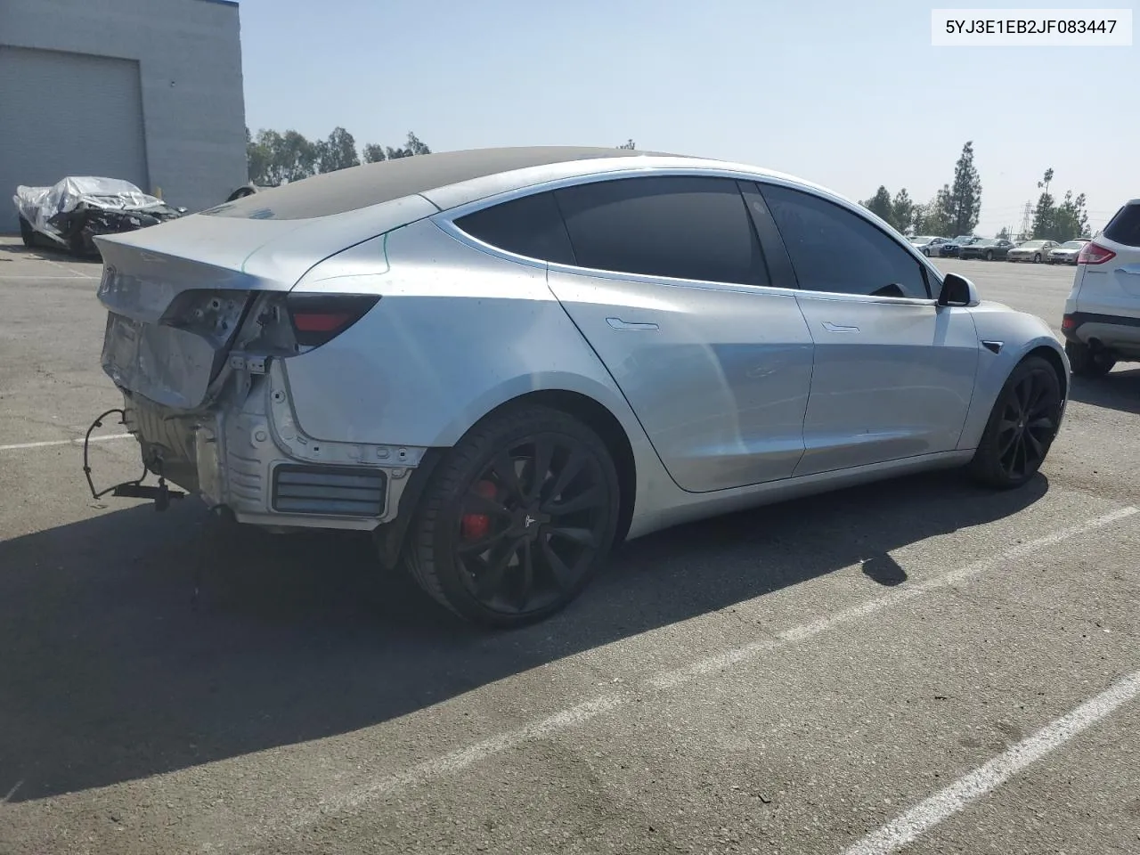 2018 Tesla Model 3 VIN: 5YJ3E1EB2JF083447 Lot: 73213934