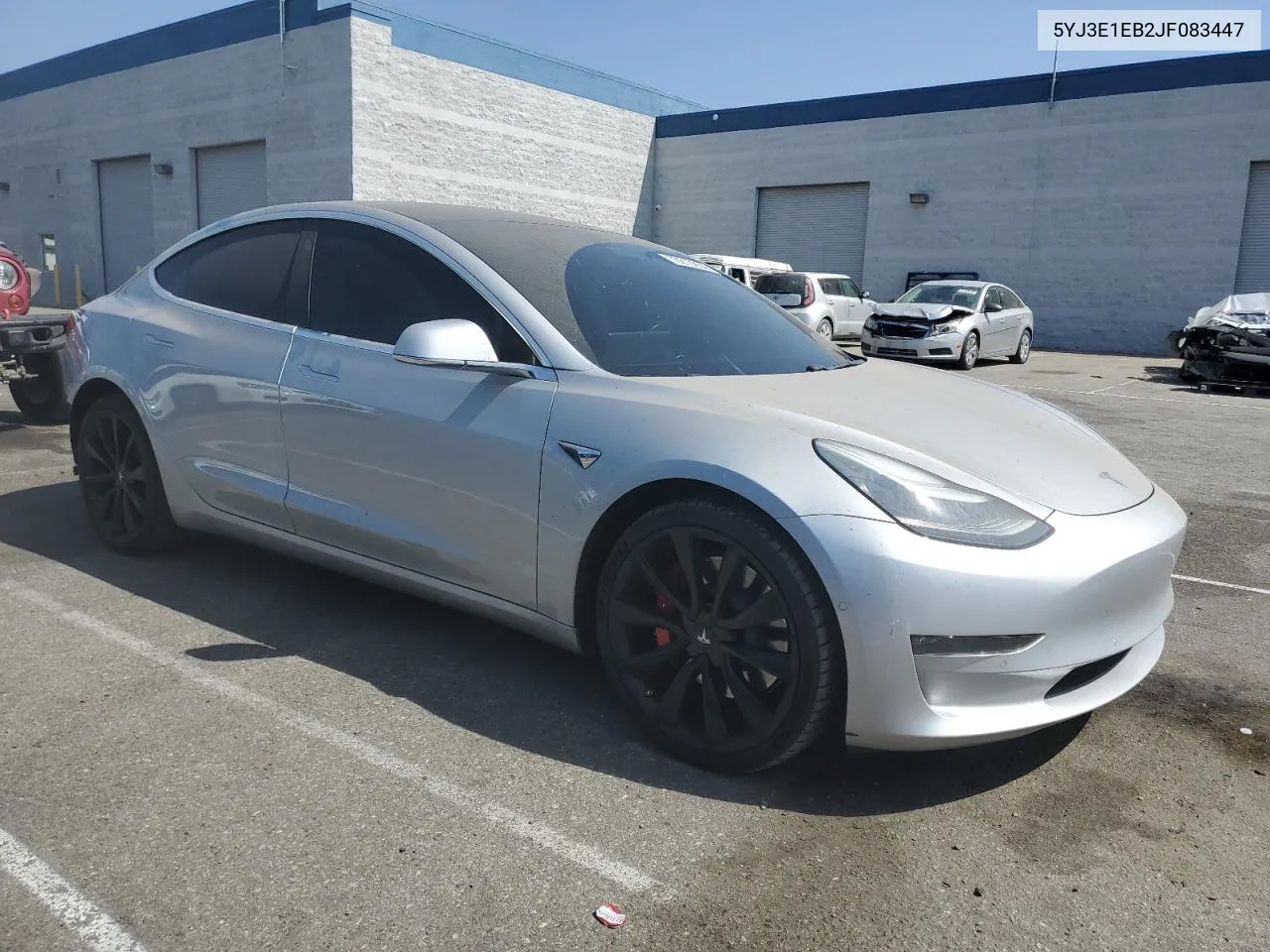 5YJ3E1EB2JF083447 2018 Tesla Model 3