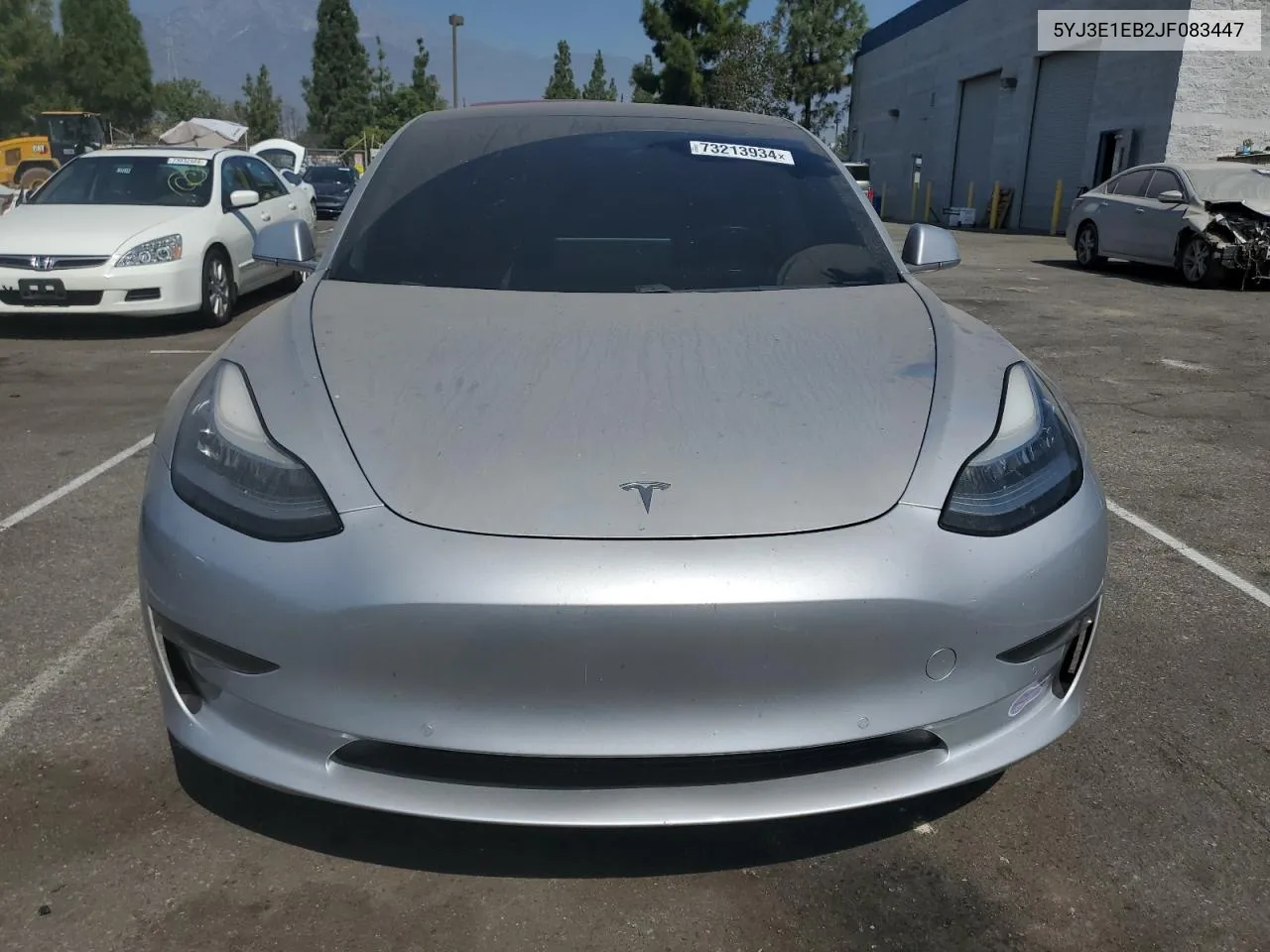 5YJ3E1EB2JF083447 2018 Tesla Model 3