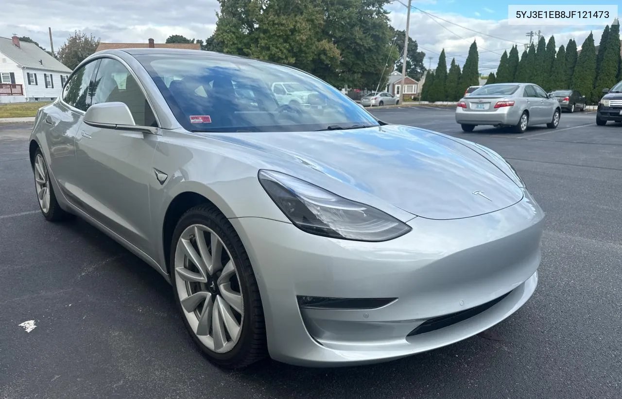 5YJ3E1EB8JF121473 2018 Tesla Model 3