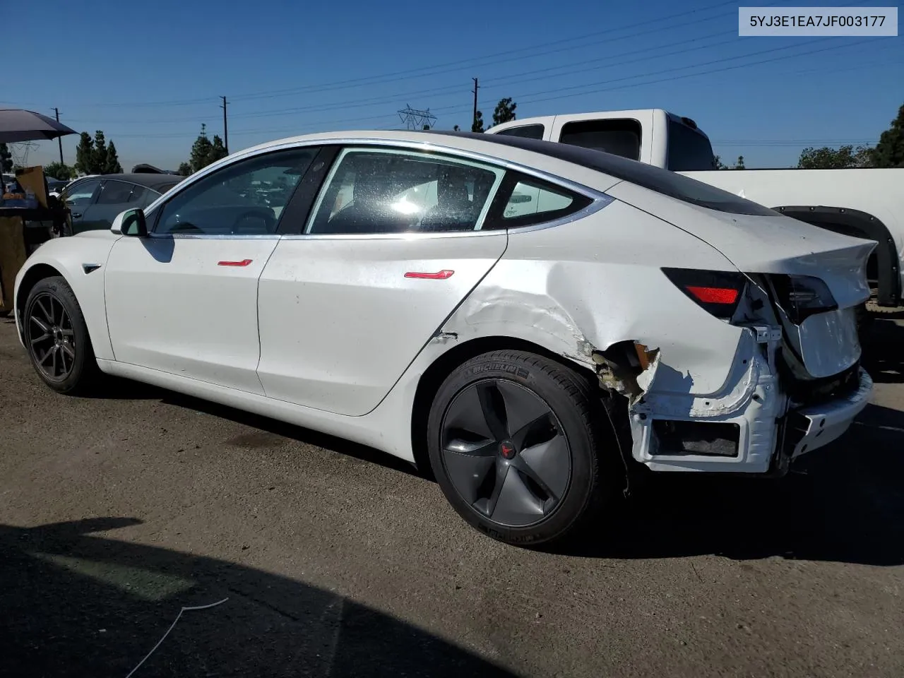 2018 Tesla Model 3 VIN: 5YJ3E1EA7JF003177 Lot: 73332854