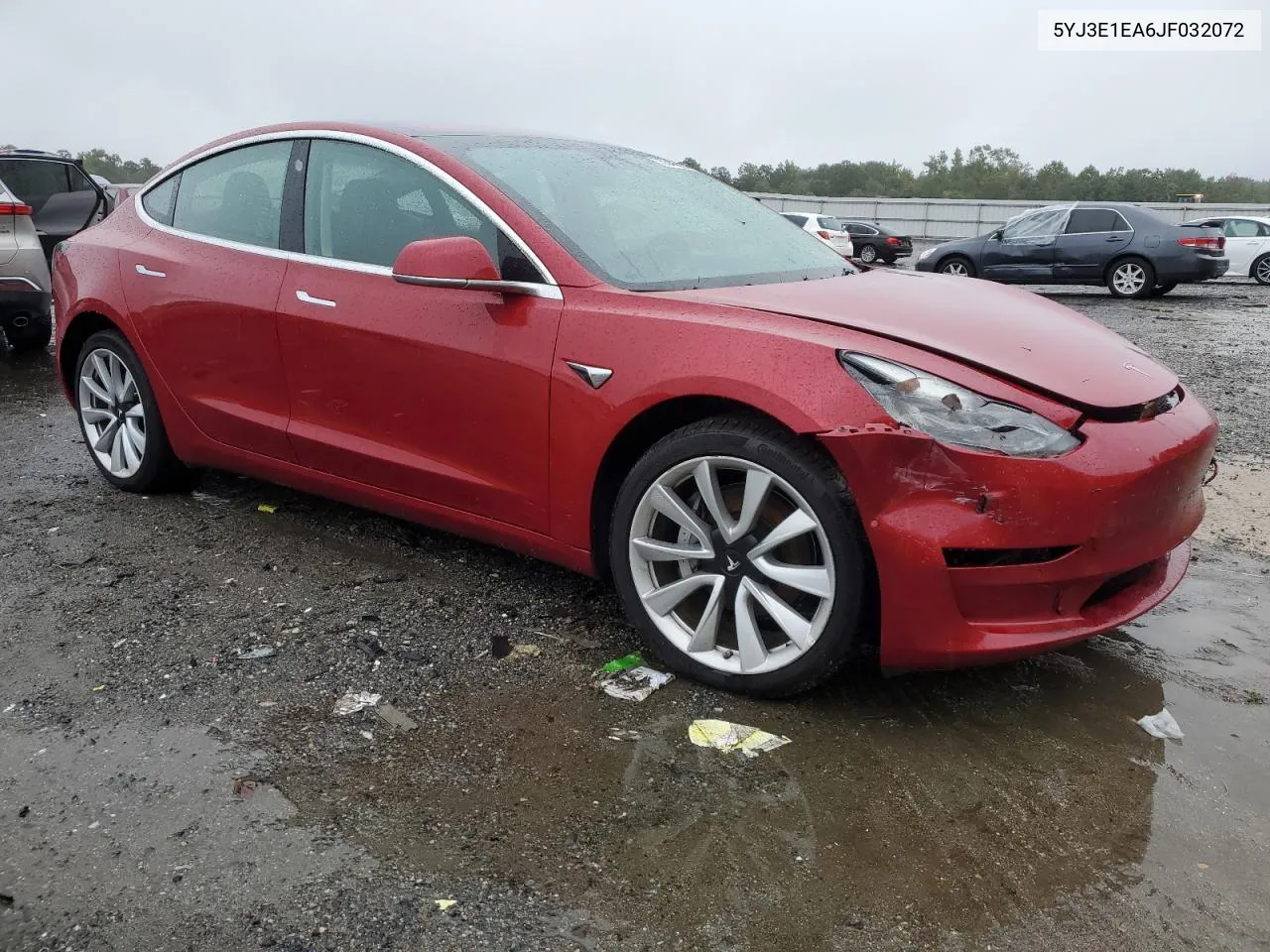 2018 Tesla Model 3 VIN: 5YJ3E1EA6JF032072 Lot: 73340834