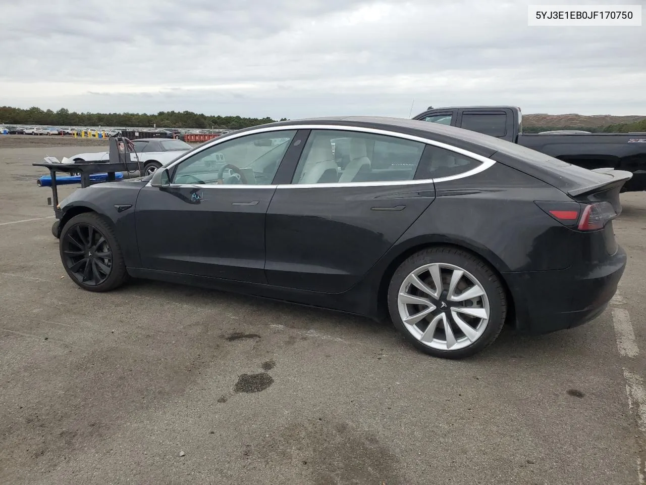 2018 Tesla Model 3 VIN: 5YJ3E1EB0JF170750 Lot: 73404604