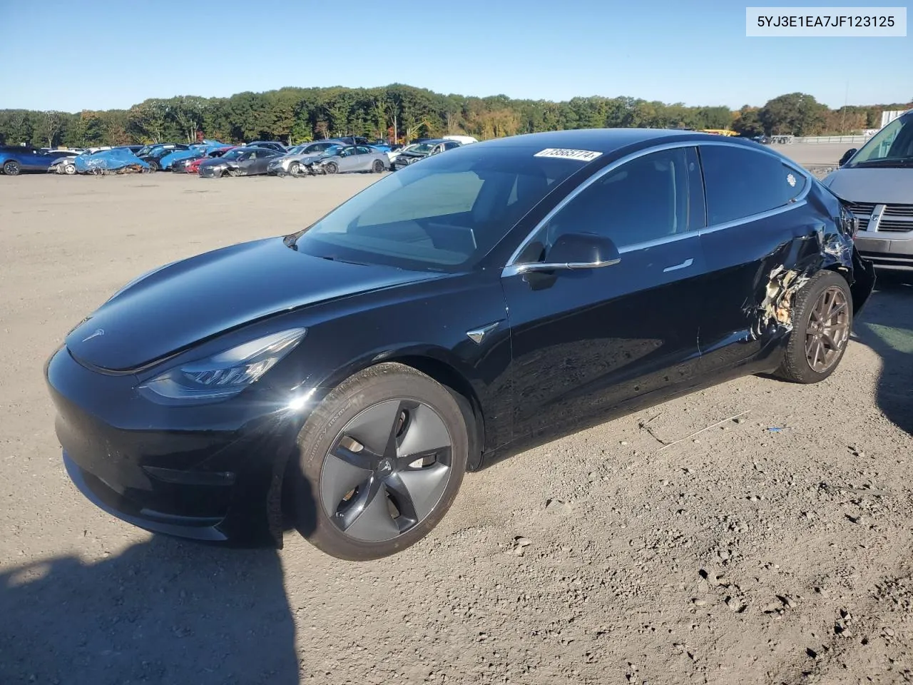 2018 Tesla Model 3 VIN: 5YJ3E1EA7JF123125 Lot: 73565774