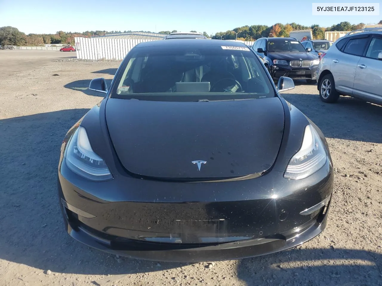 2018 Tesla Model 3 VIN: 5YJ3E1EA7JF123125 Lot: 73565774