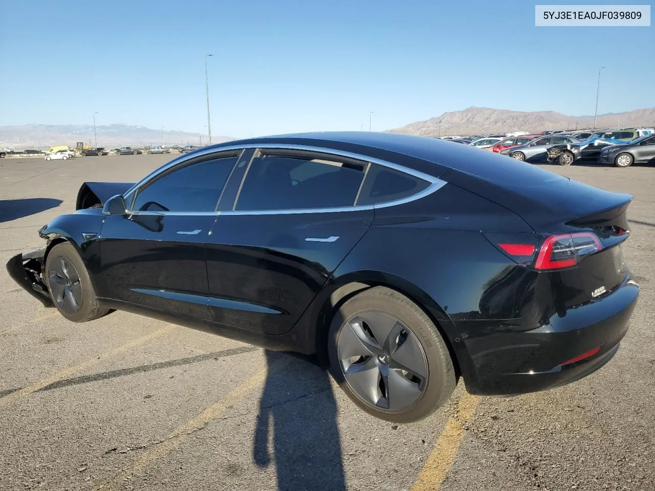 2018 Tesla Model 3 VIN: 5YJ3E1EA0JF039809 Lot: 73610684