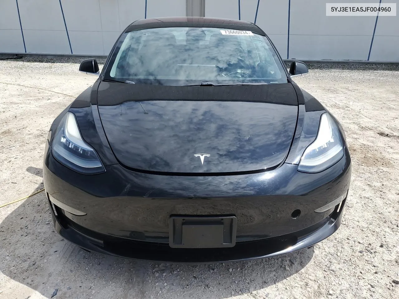 2018 Tesla Model 3 VIN: 5YJ3E1EA5JF004960 Lot: 73660034