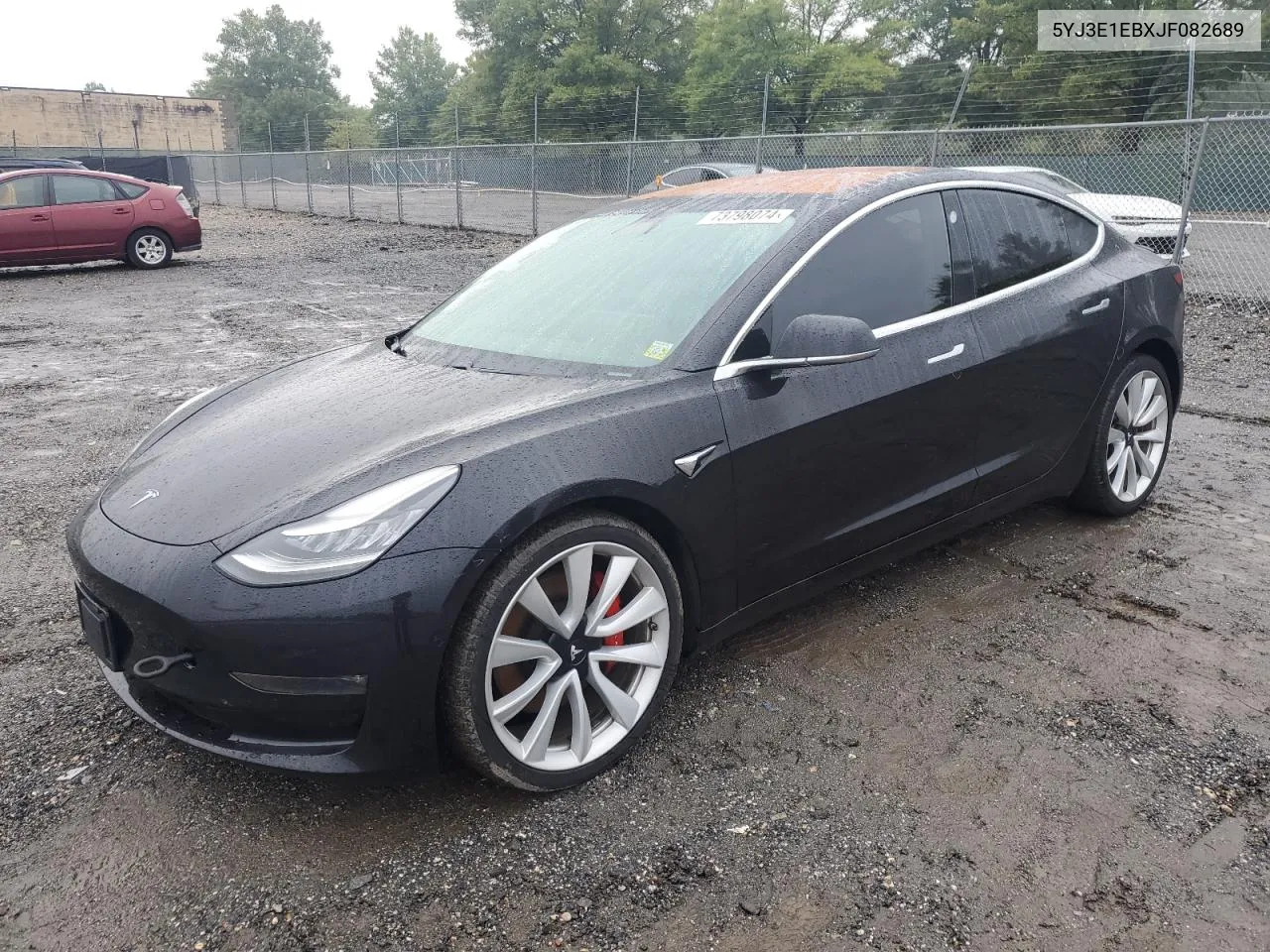 5YJ3E1EBXJF082689 2018 Tesla Model 3