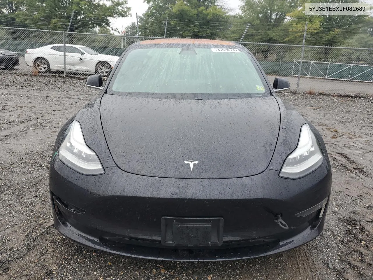 2018 Tesla Model 3 VIN: 5YJ3E1EBXJF082689 Lot: 73798074