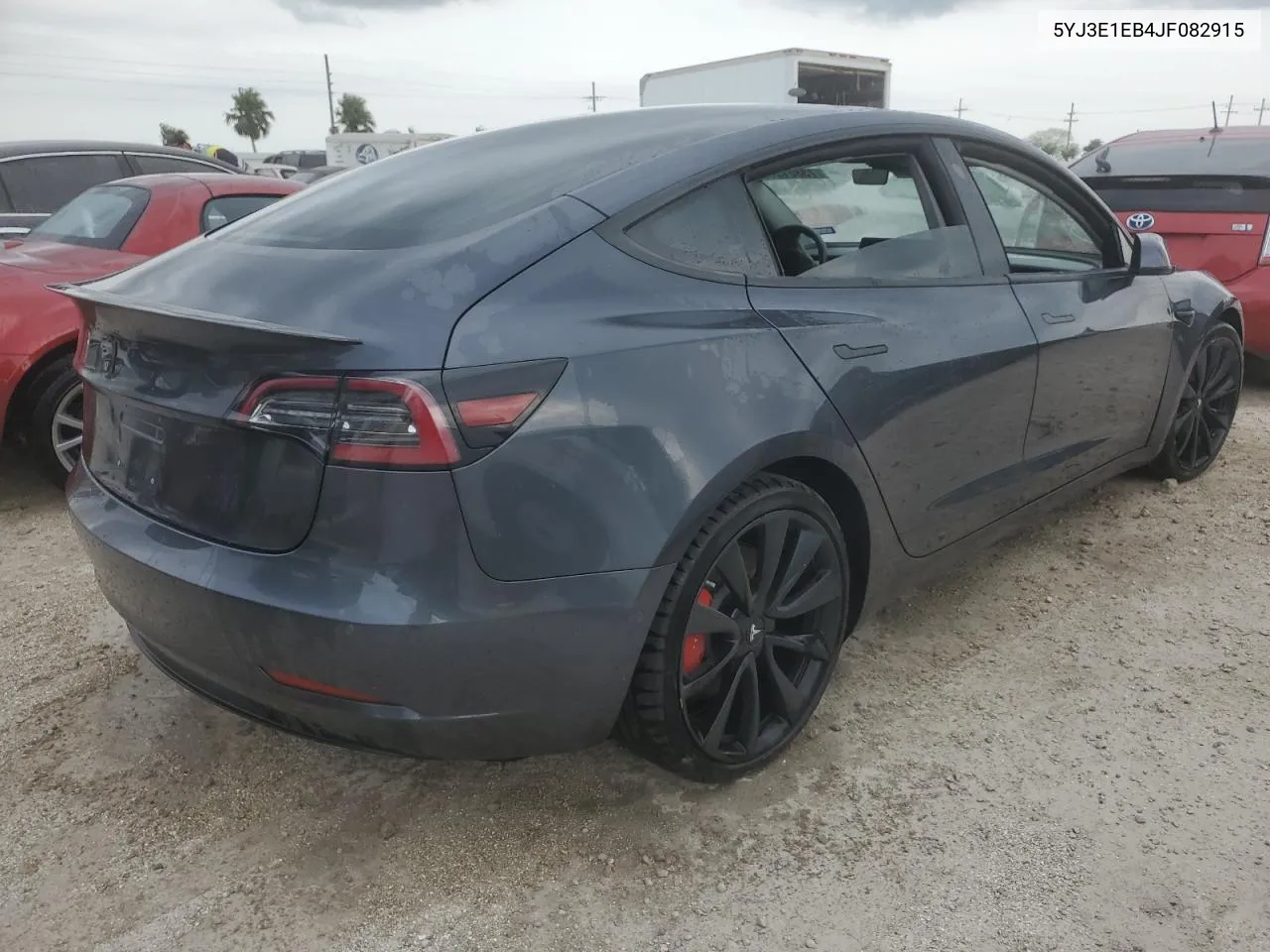 2018 Tesla Model 3 VIN: 5YJ3E1EB4JF082915 Lot: 73821314