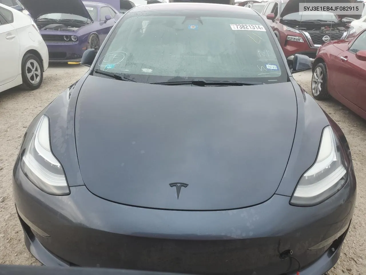 5YJ3E1EB4JF082915 2018 Tesla Model 3