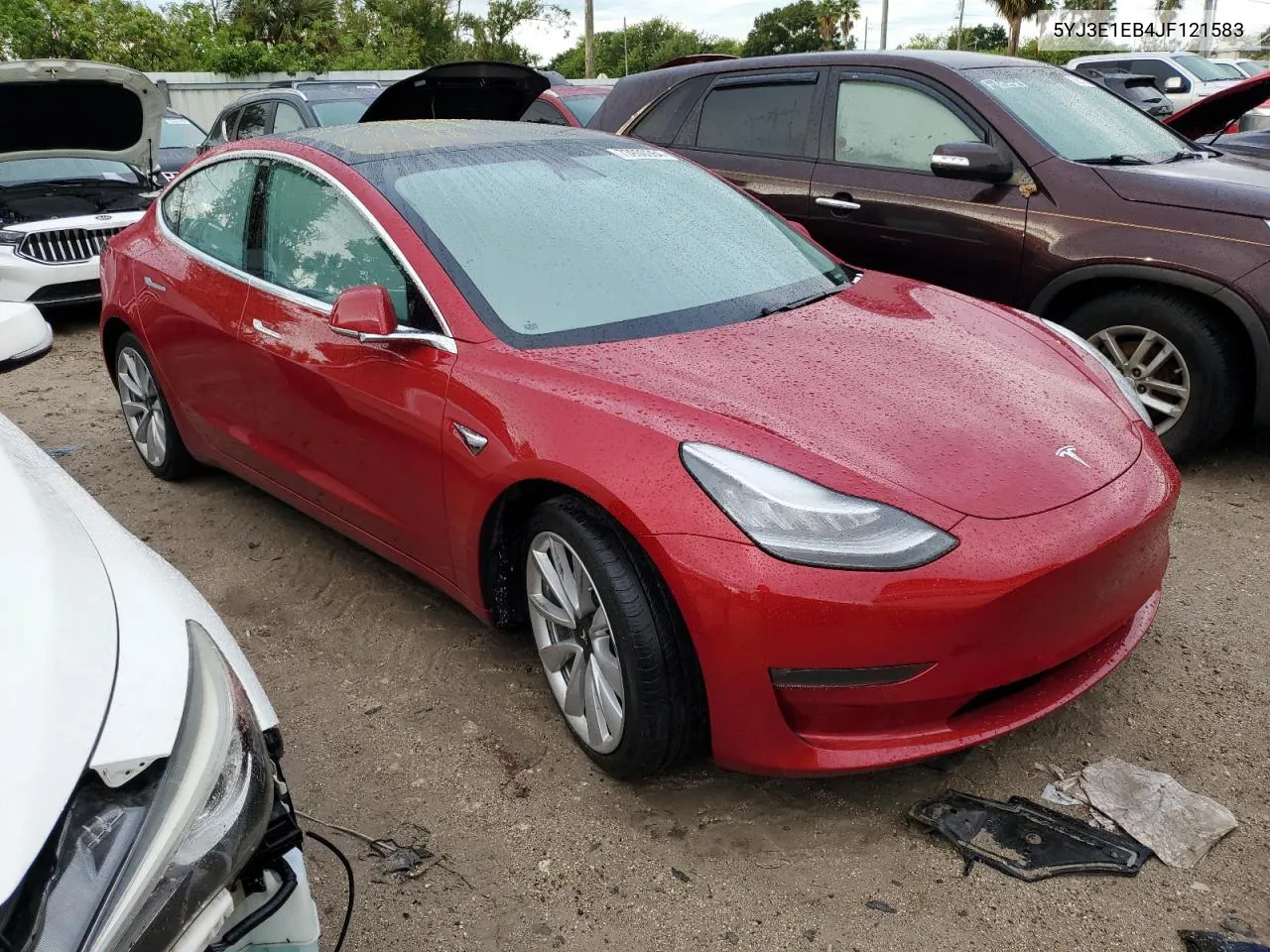 5YJ3E1EB4JF121583 2018 Tesla Model 3