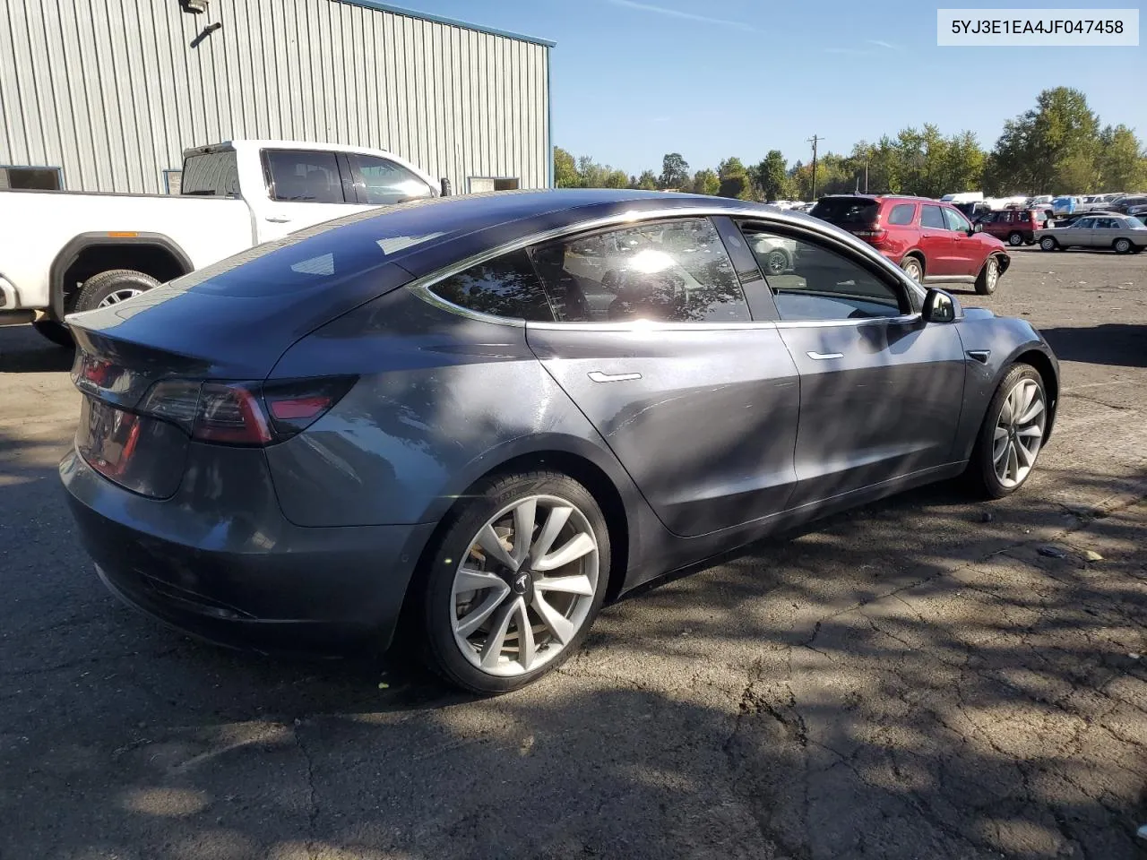 2018 Tesla Model 3 VIN: 5YJ3E1EA4JF047458 Lot: 74148184