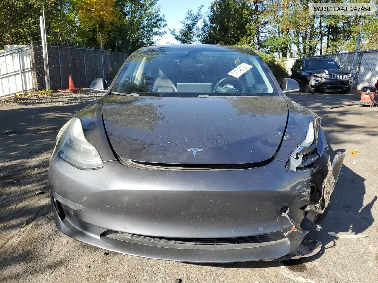 2018 Tesla Model 3 VIN: 5YJ3E1EA4JF047458 Lot: 74148184