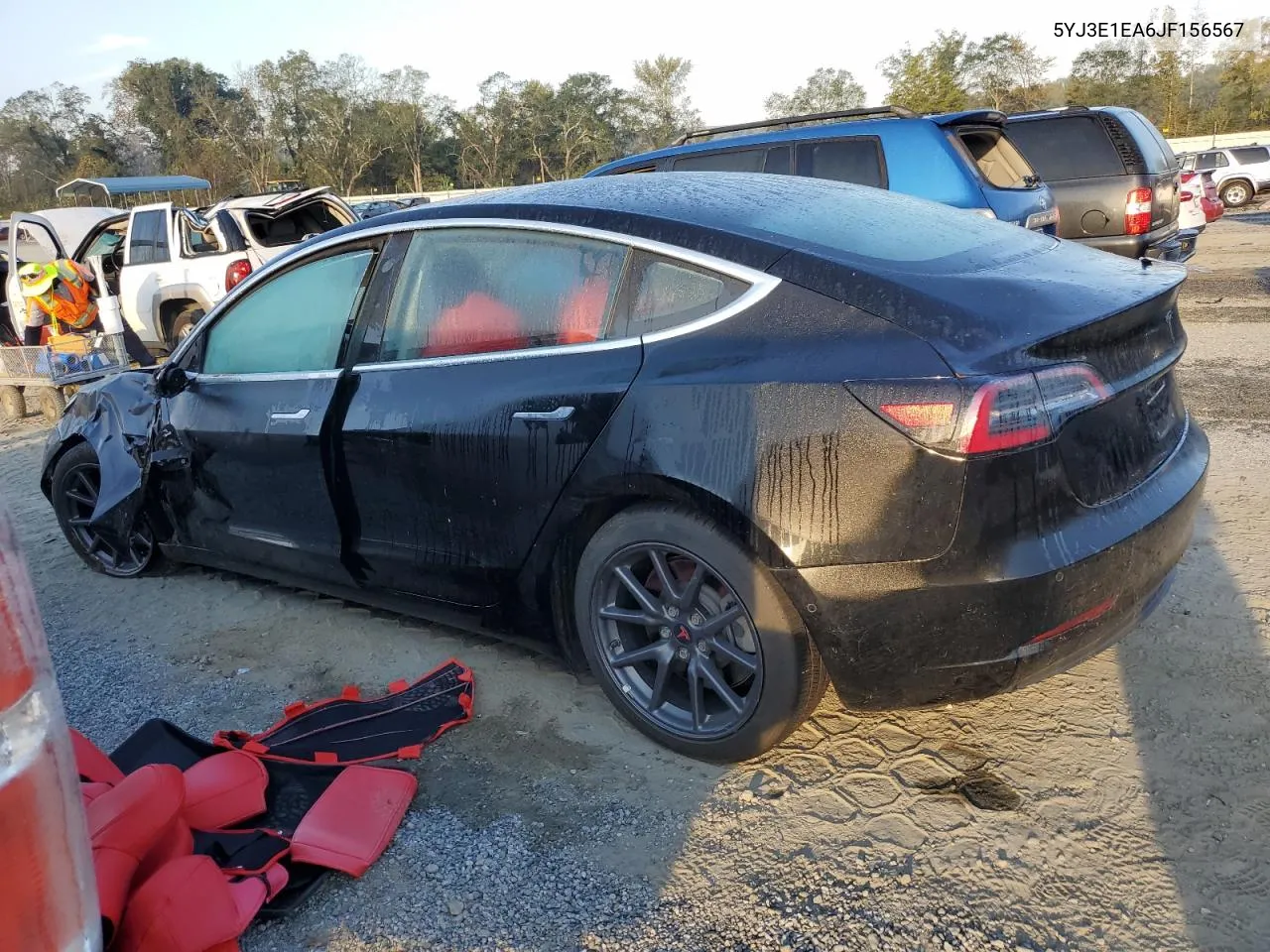 2018 Tesla Model 3 VIN: 5YJ3E1EA6JF156567 Lot: 74149314