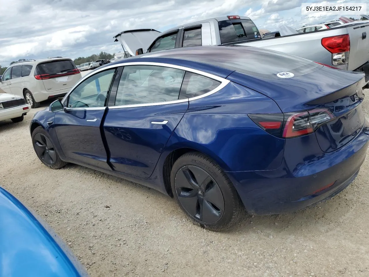 2018 Tesla Model 3 VIN: 5YJ3E1EA2JF154217 Lot: 74244474