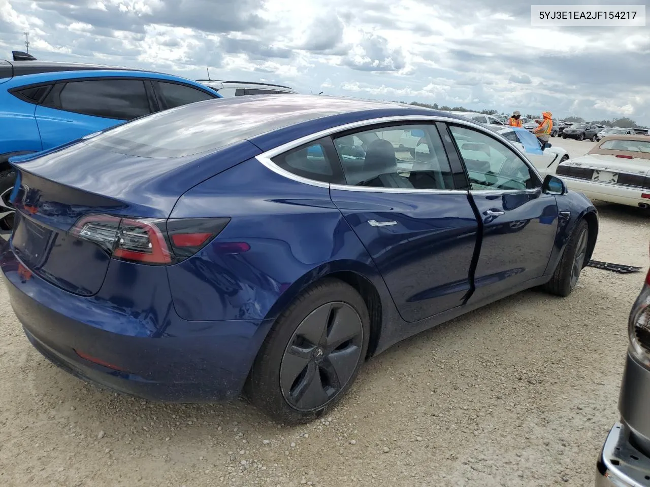 2018 Tesla Model 3 VIN: 5YJ3E1EA2JF154217 Lot: 74244474