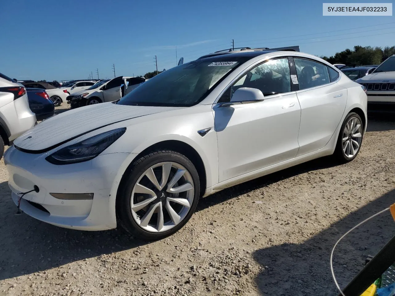 2018 Tesla Model 3 VIN: 5YJ3E1EA4JF032233 Lot: 74355964