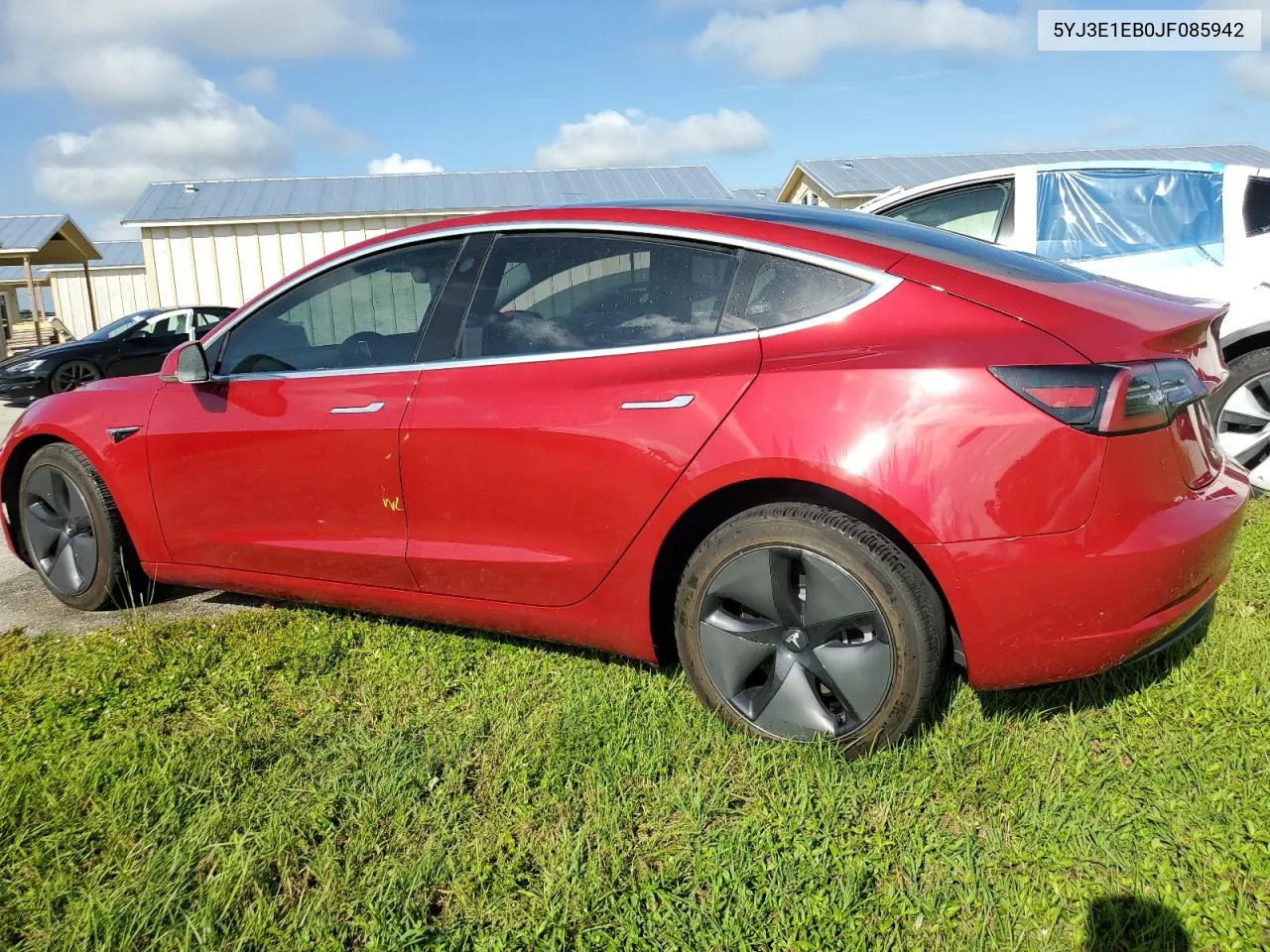 2018 Tesla Model 3 VIN: 5YJ3E1EB0JF085942 Lot: 74490974